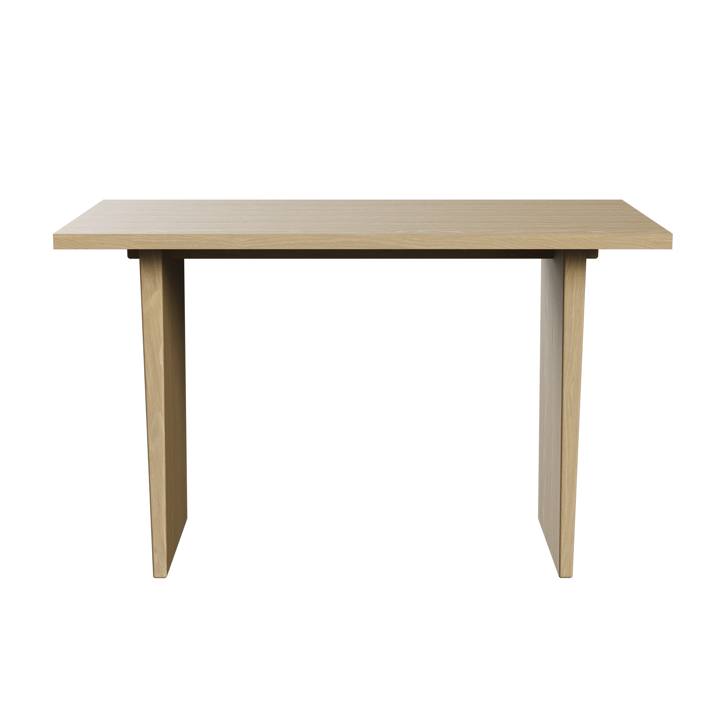 Private Desk Schreibtisch von Gubi, Eiche hell gebeizt, modernes Design für Büro und Arbeitszimmer.