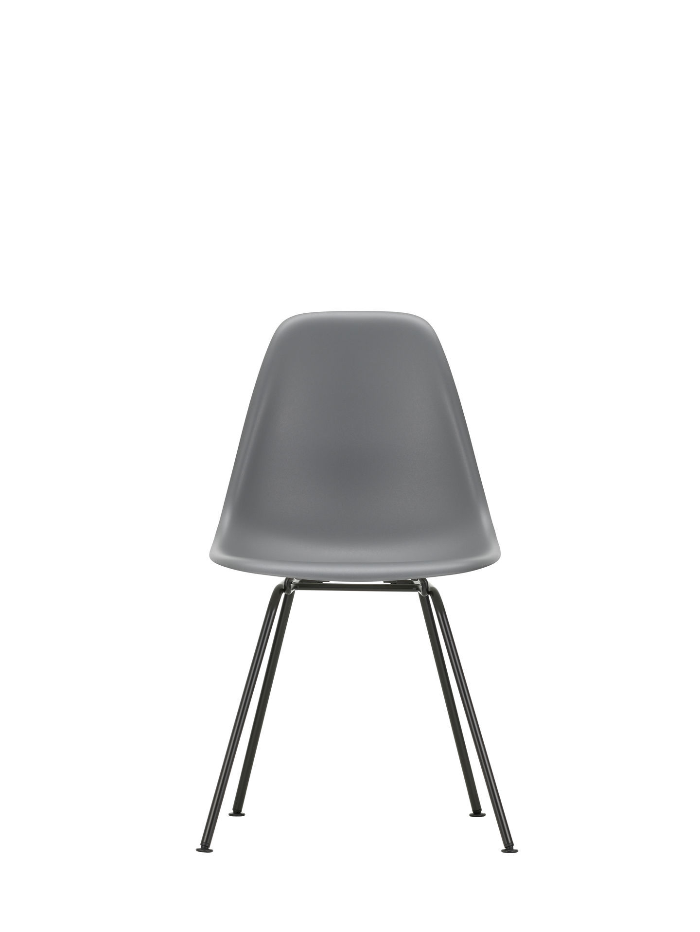 Eames Plastic Side Chair DSX Stuhl Vitra Chrom - Weiss