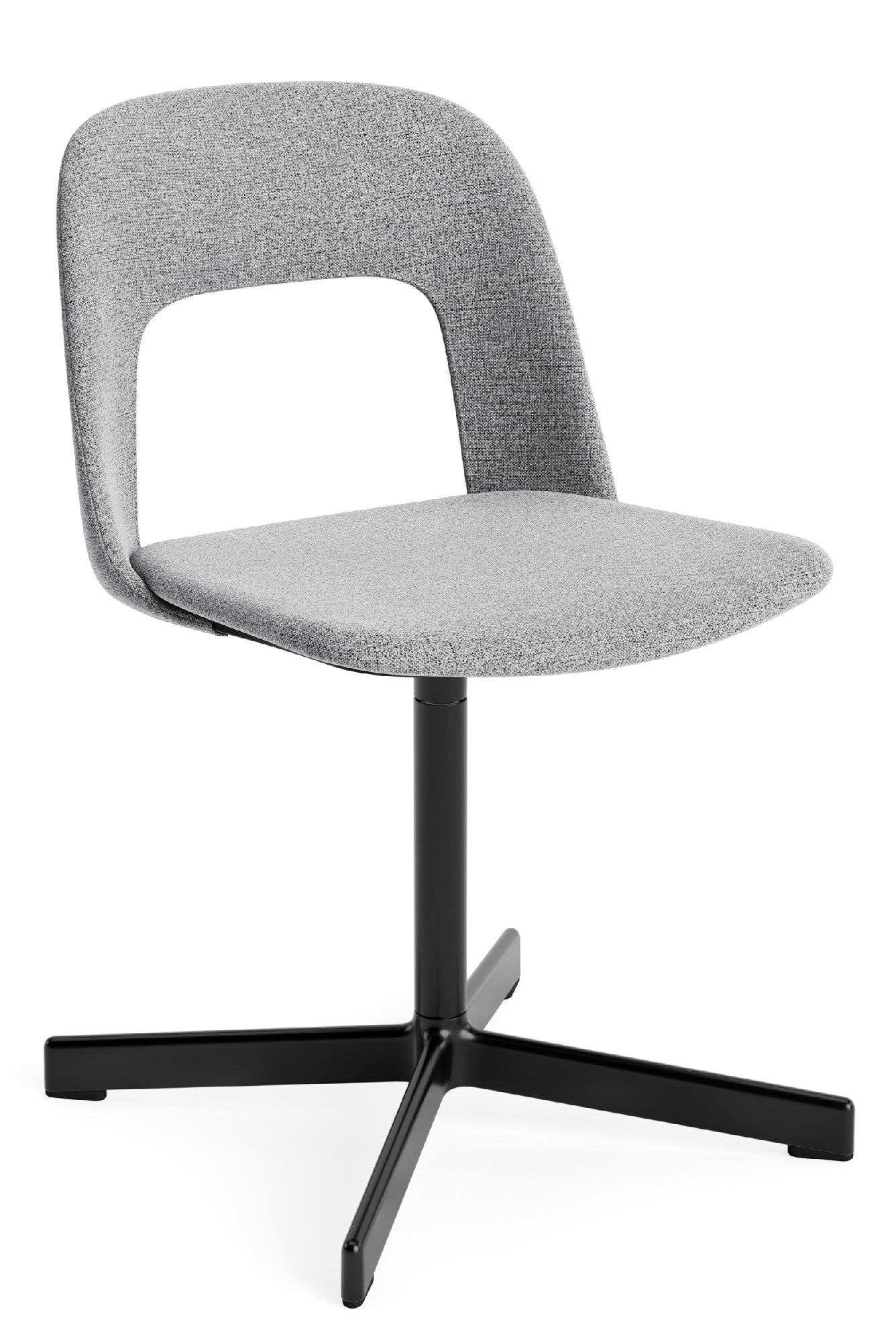 Layout Side Chair 134 4-Stern Drehfuß Stuhl Hay