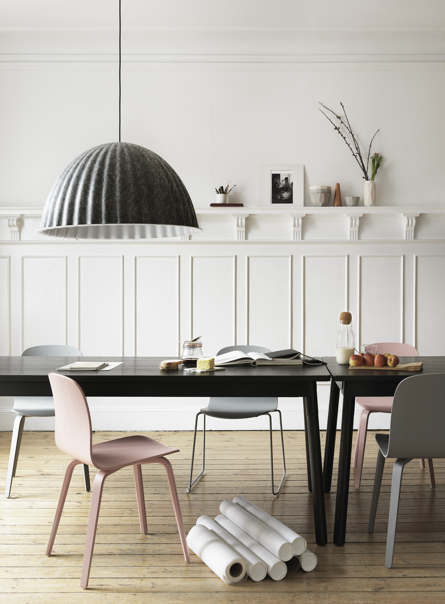Visu Chair Wood Base Stuhl Muuto