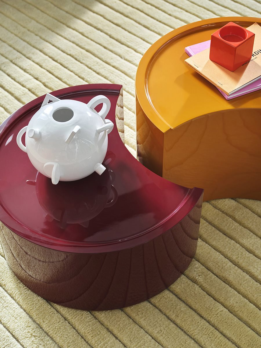 Low Bol Tavolino Beistelltisch / Couchtisch Zanotta