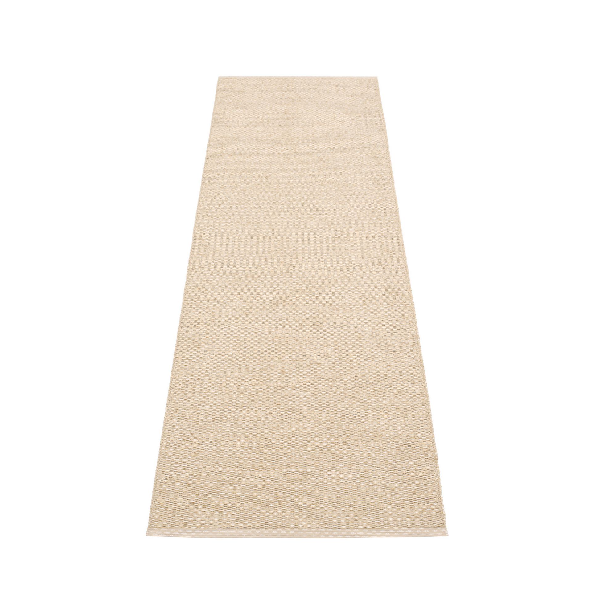 Svea Kunststoffteppich 70x240 cm Beige Pappelina EINZELSTÜCK