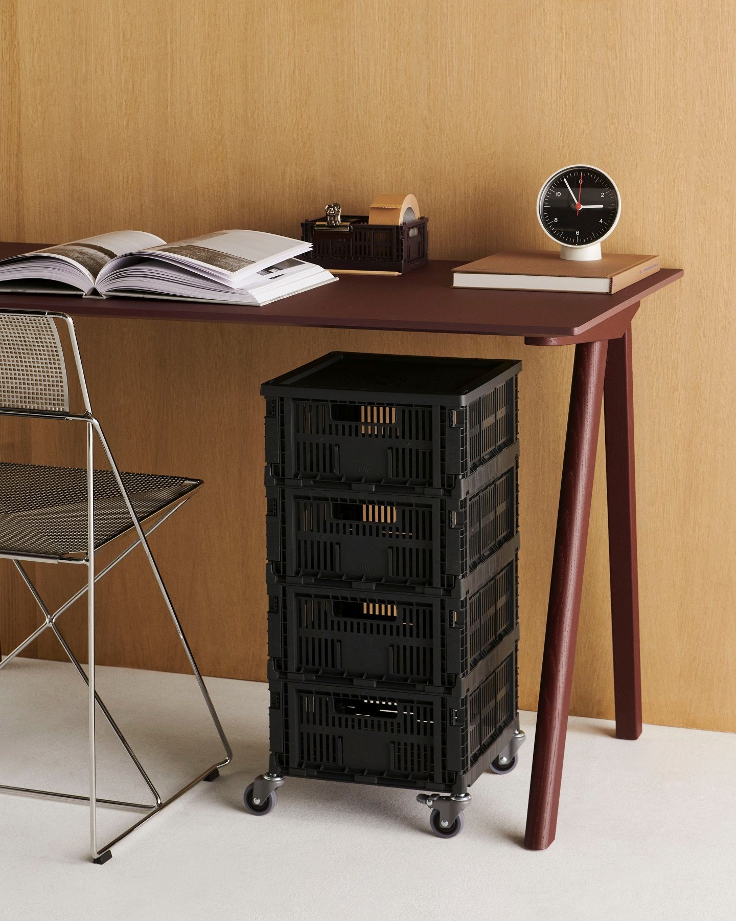 Table Clock Dual-function Tischuhr / Wanduhr Hay 