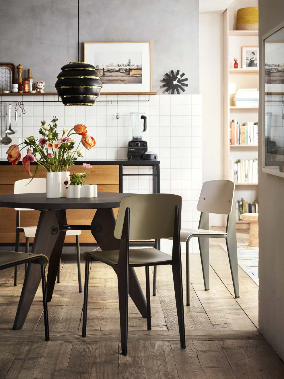 Gueridon/ Guéridon Tisch Ø 90 cm Vitra