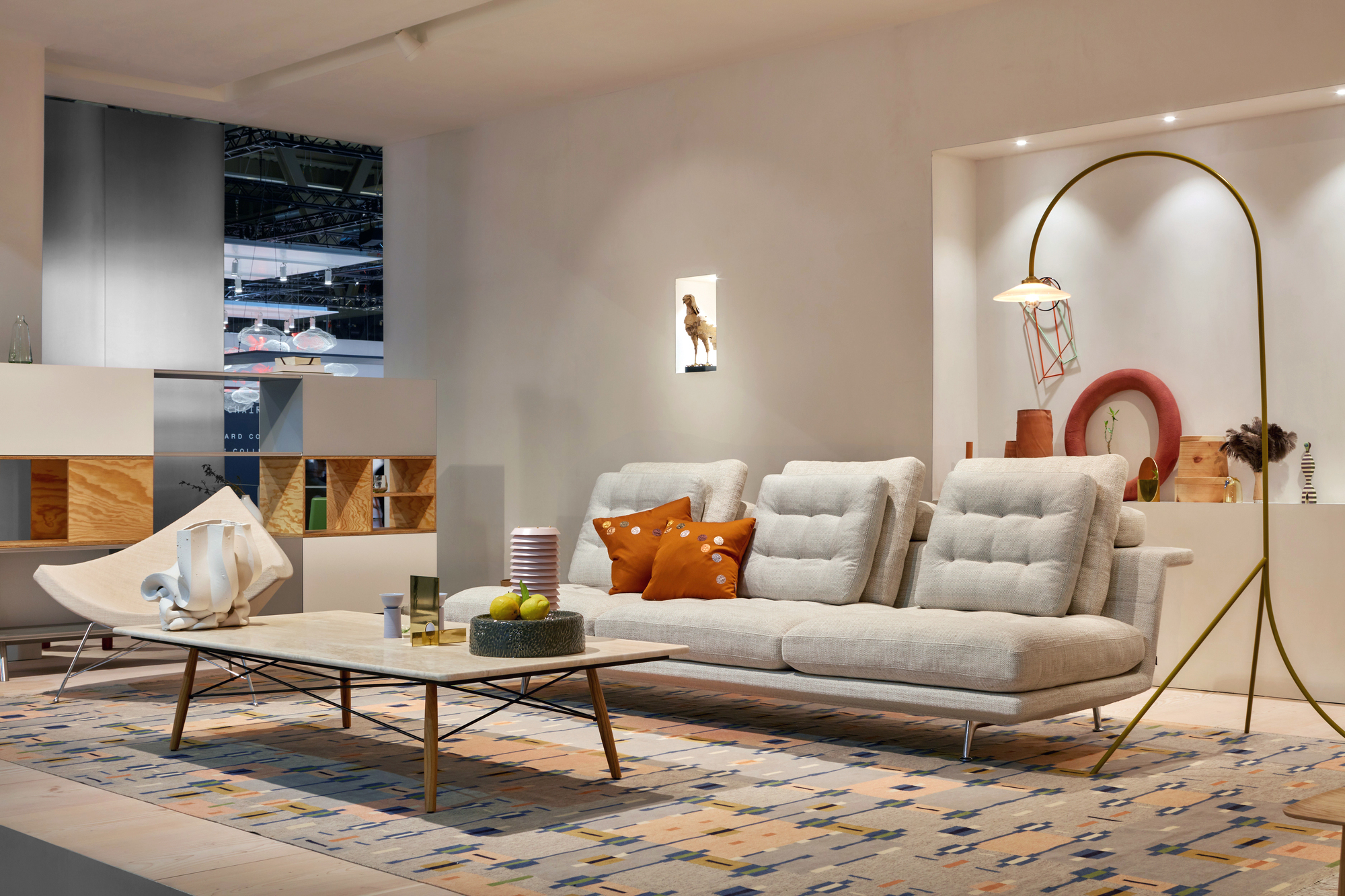 Grand Sofa 3,5-Sitzer Vitra