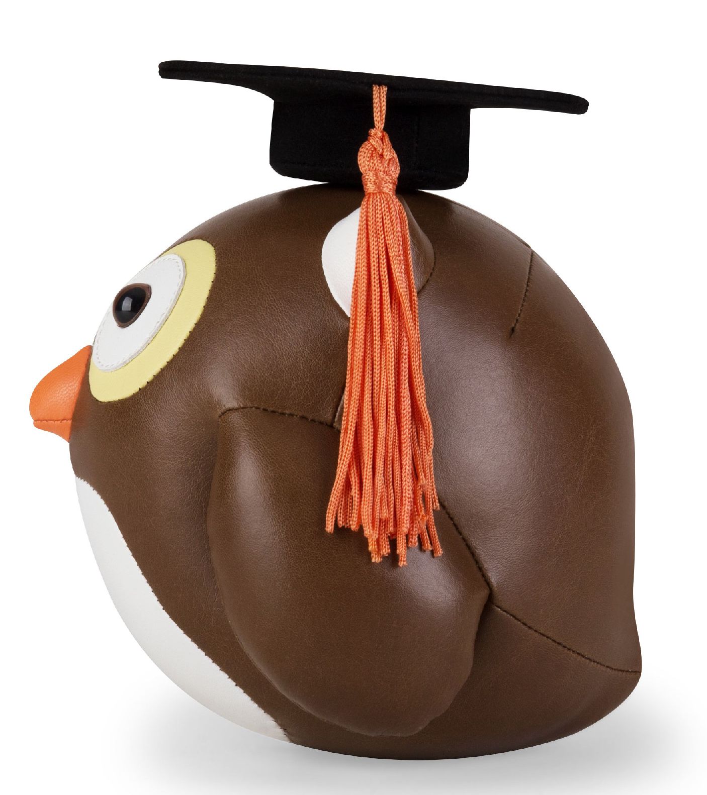 Buchstütze Owl / Eule mit Kappe Züny