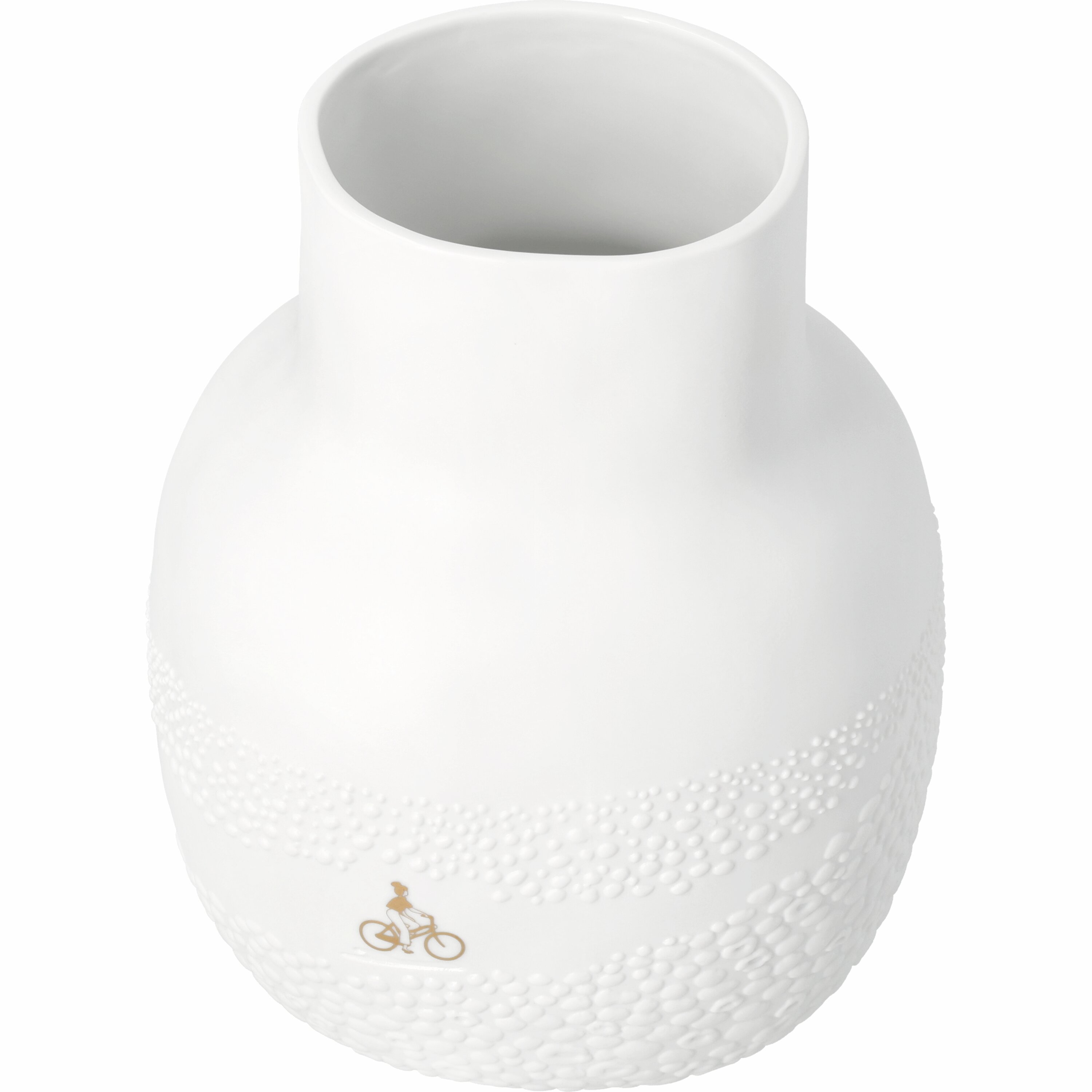 Vase Fahrt durchs Blumenfeld Räder