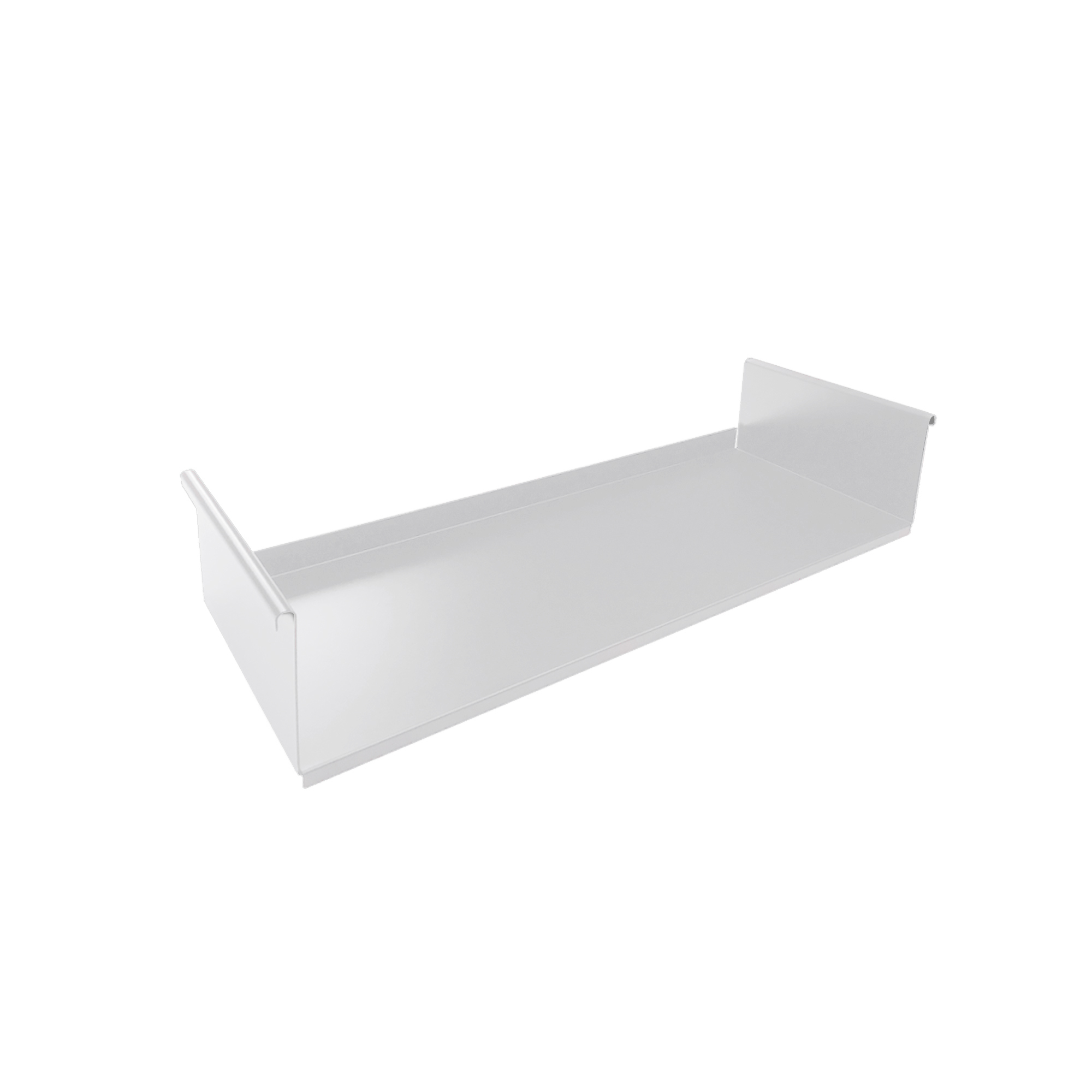 Verbindungstablare für Pool 183-CD Anlehnregal Mox Bx45 cm Weiß
