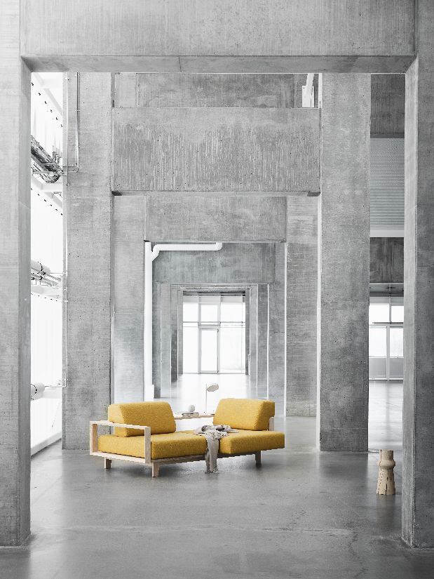 WOOD Sofa / Schlafsofa Softline