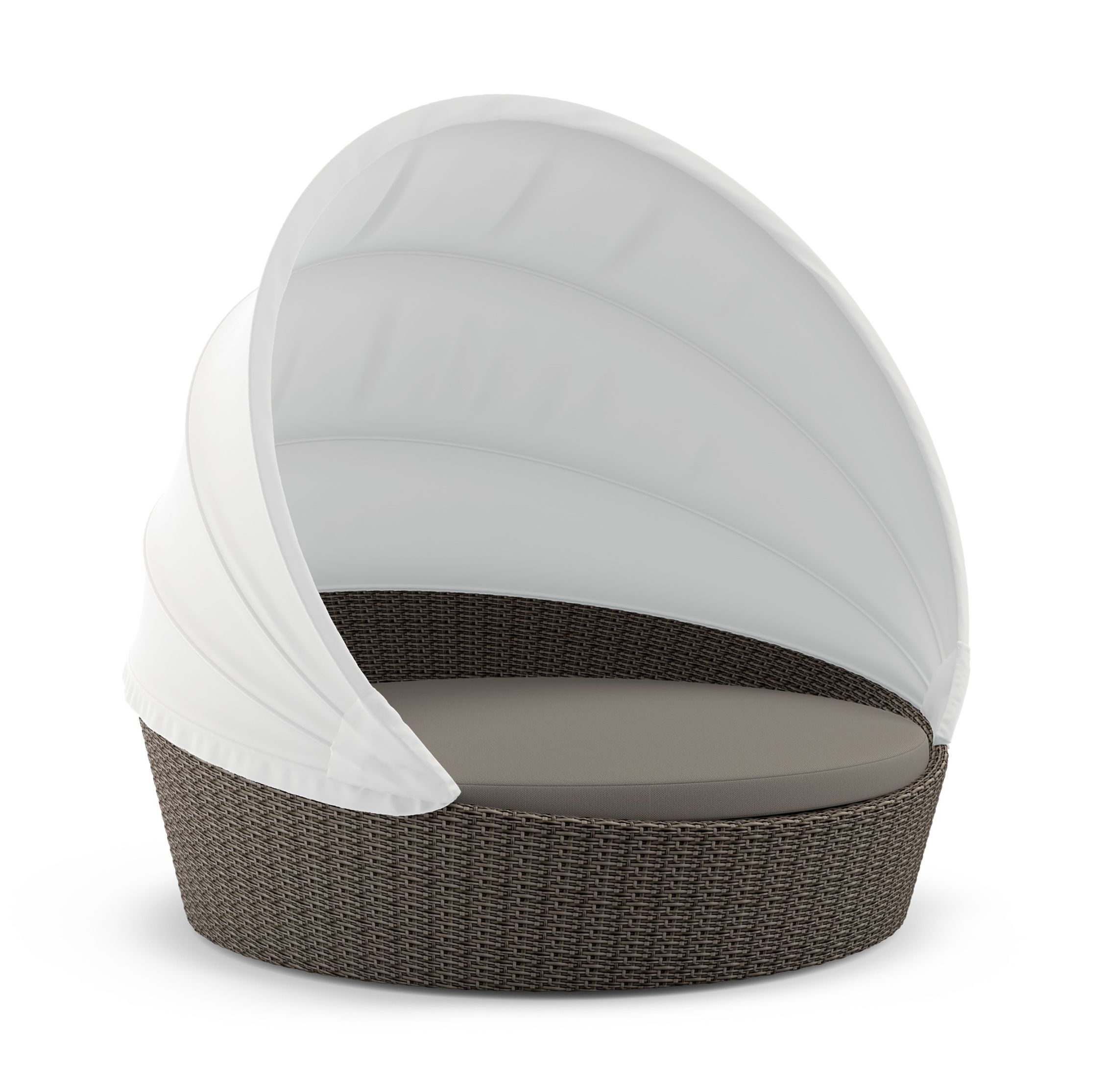 Orbit XXL Sofainsel Vulcano inkl. Verdeck Weiß Dedon