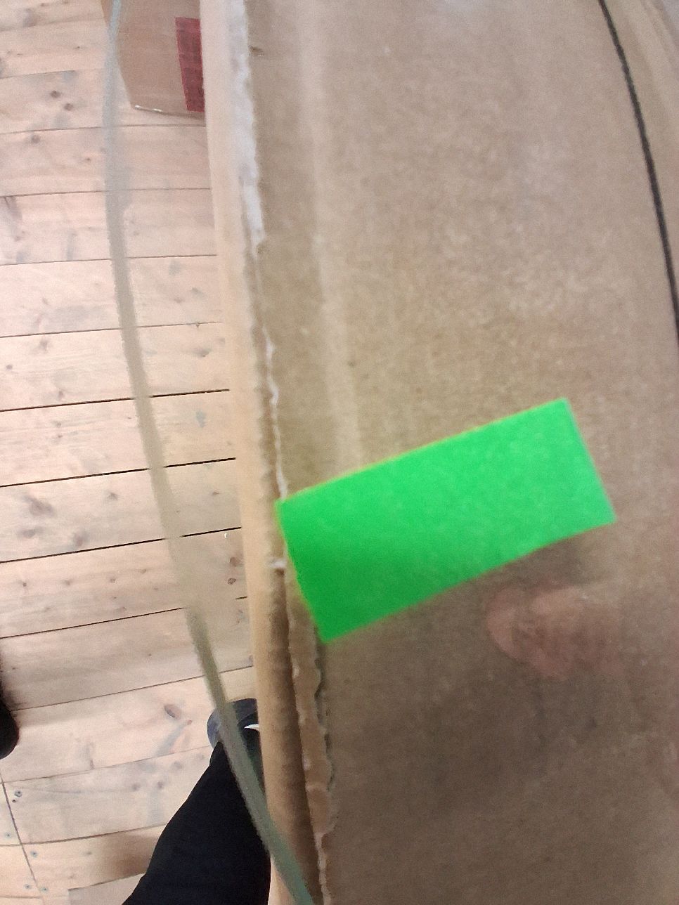 Adjustable Ersatzglasplatte KRISTALLGLAS für Beistelltisch ClassiCon MÄNGELEXEMPLAR
