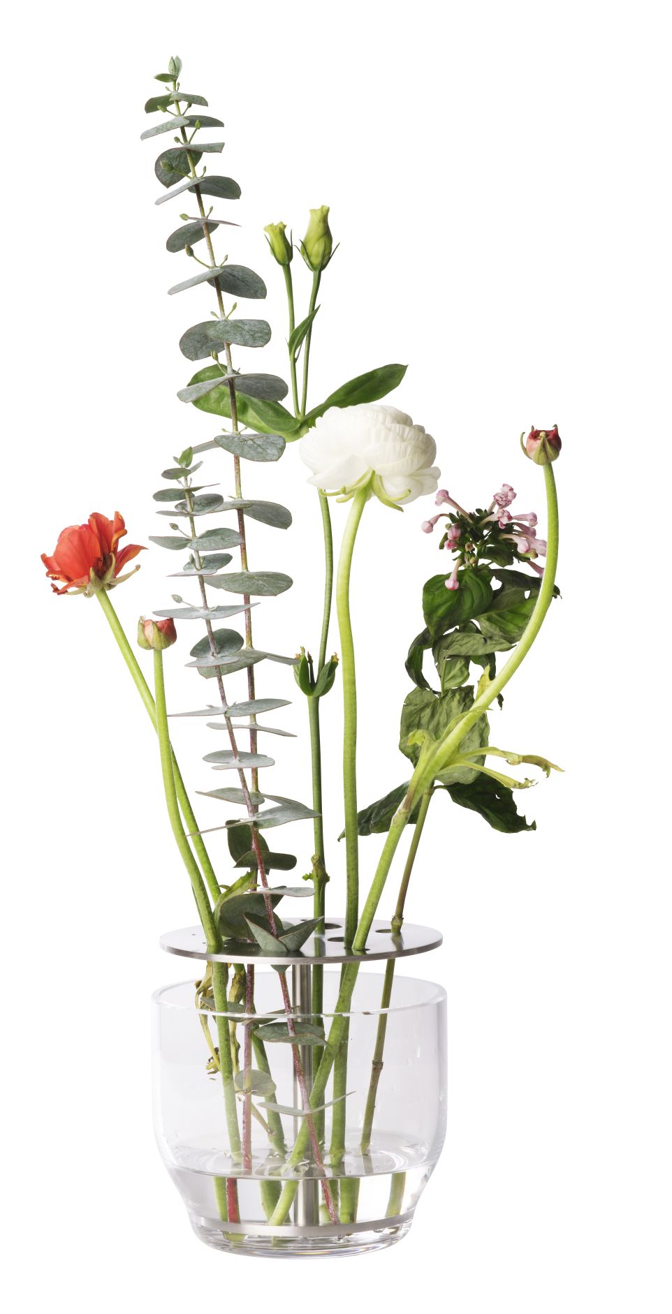 Ikebana Vase klein Edelstahl Fritz Hansen EINZELSTÜCK