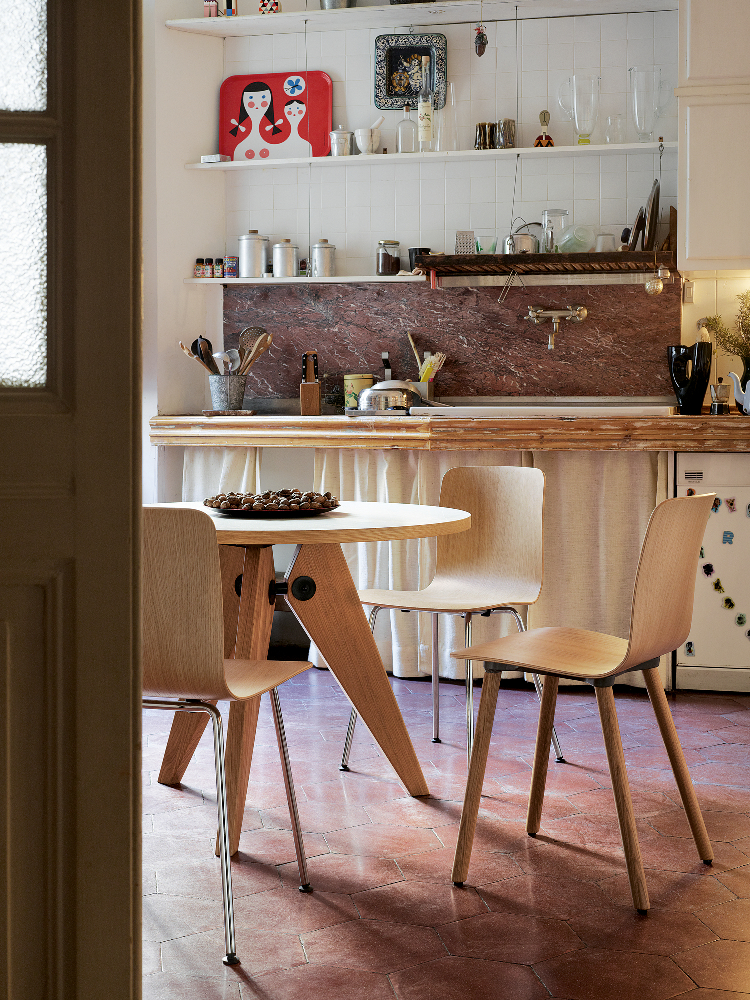 Hal Ply Wood Stuhl Vitra