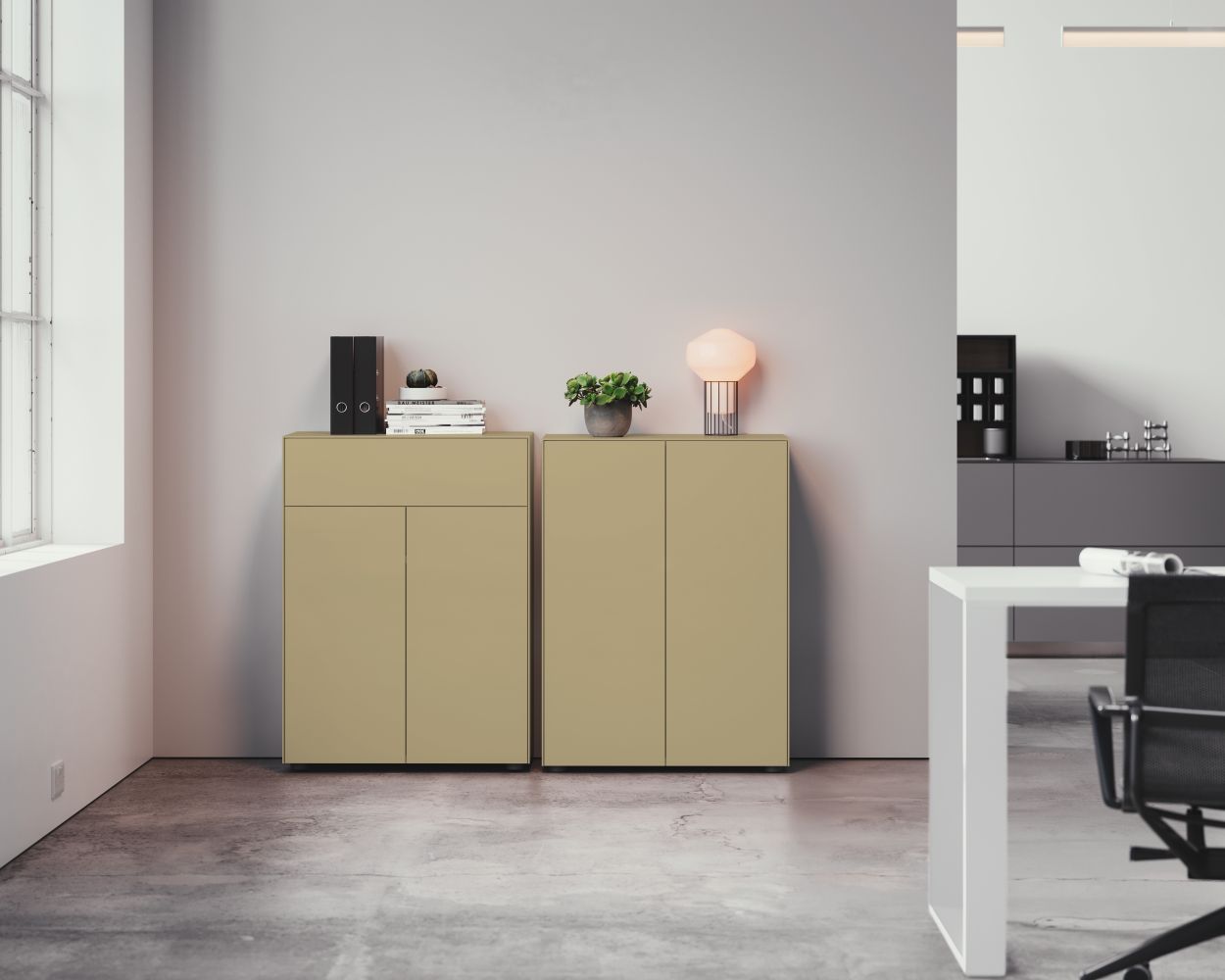 Nex Pur Box Sideboard Kombination Tür / Schubkasten Piure