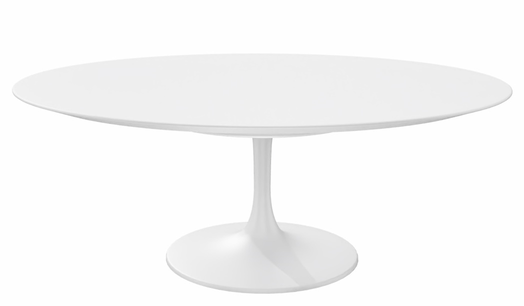 Saarinen oval Couchtisch H 39 cm Knoll International