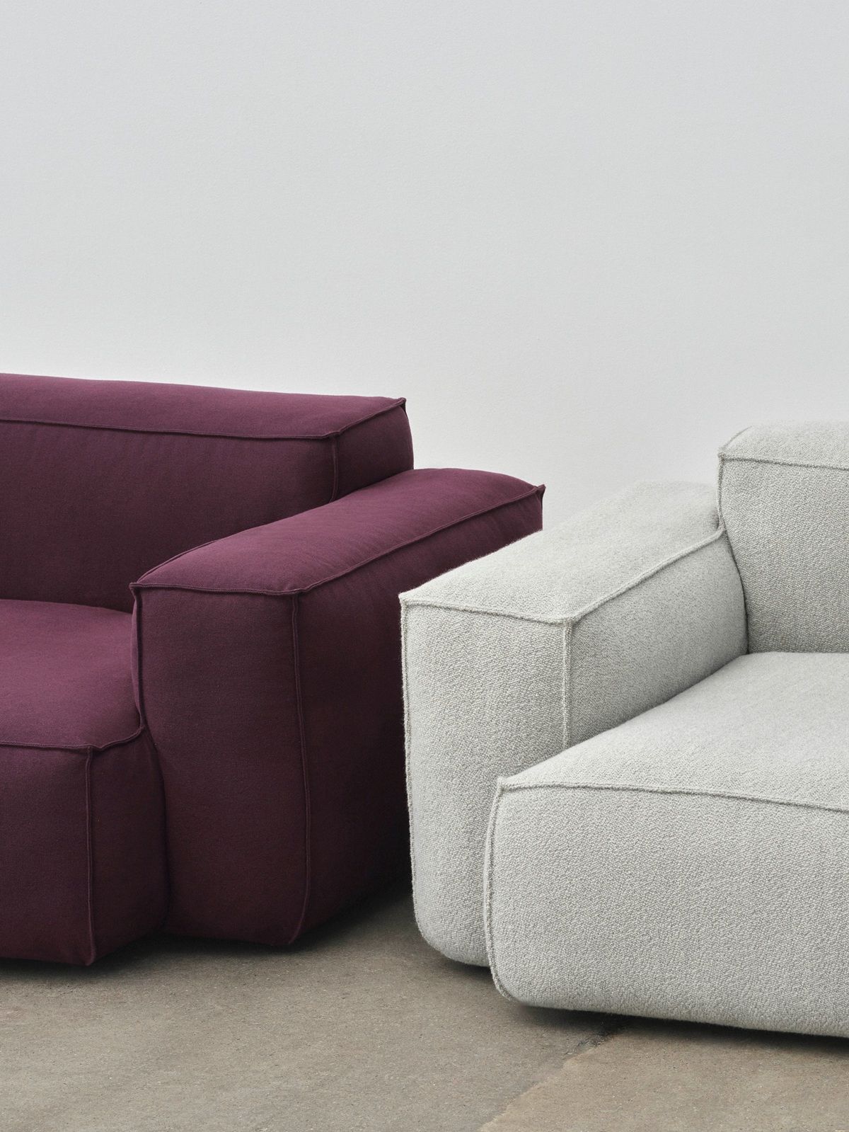 Mags S1965 Wide Right Sofa Modul mit abziehbaren Bezug Hay
