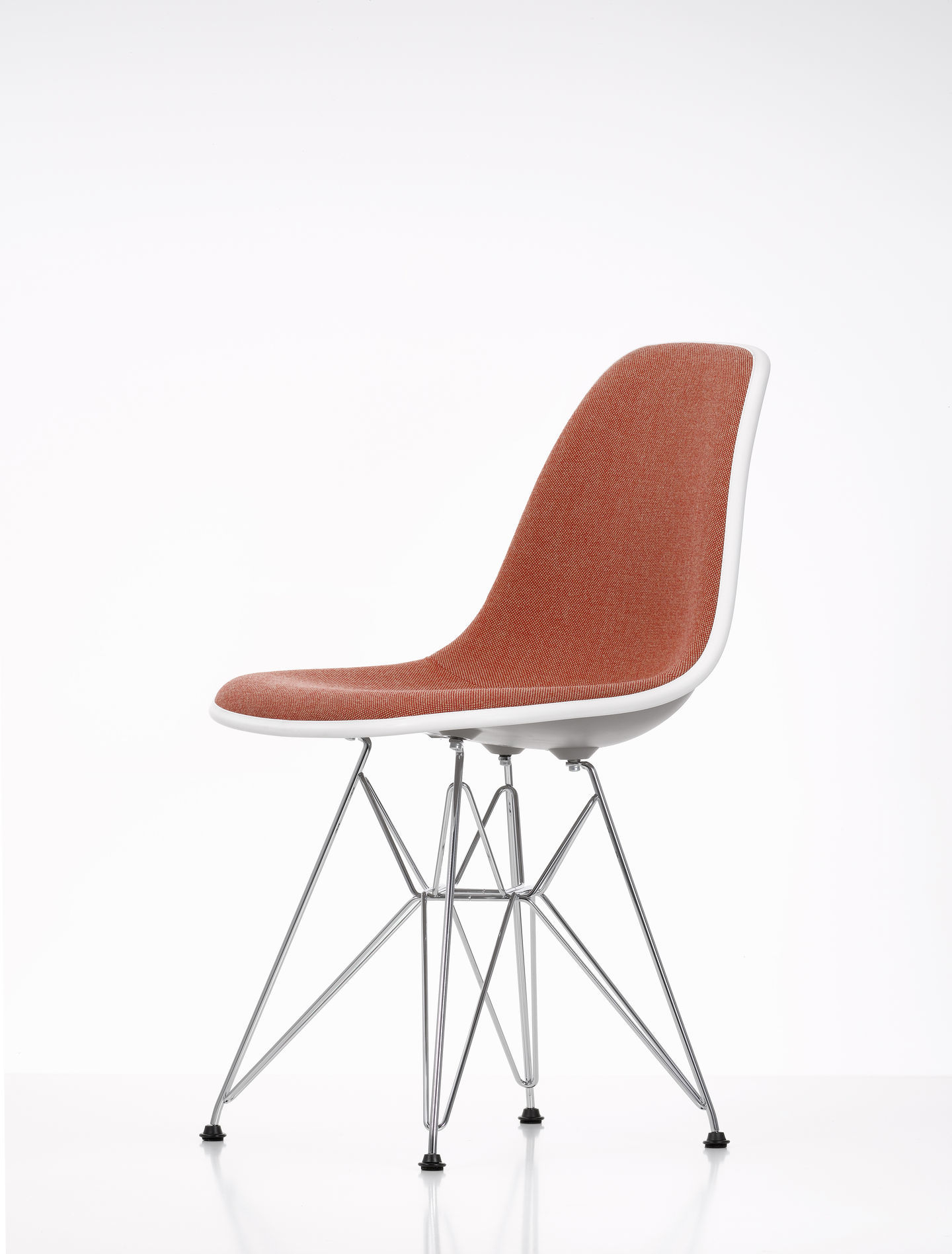 Eames Plastic Side Chair DSR Stuhl Vollgepolstert Vitra