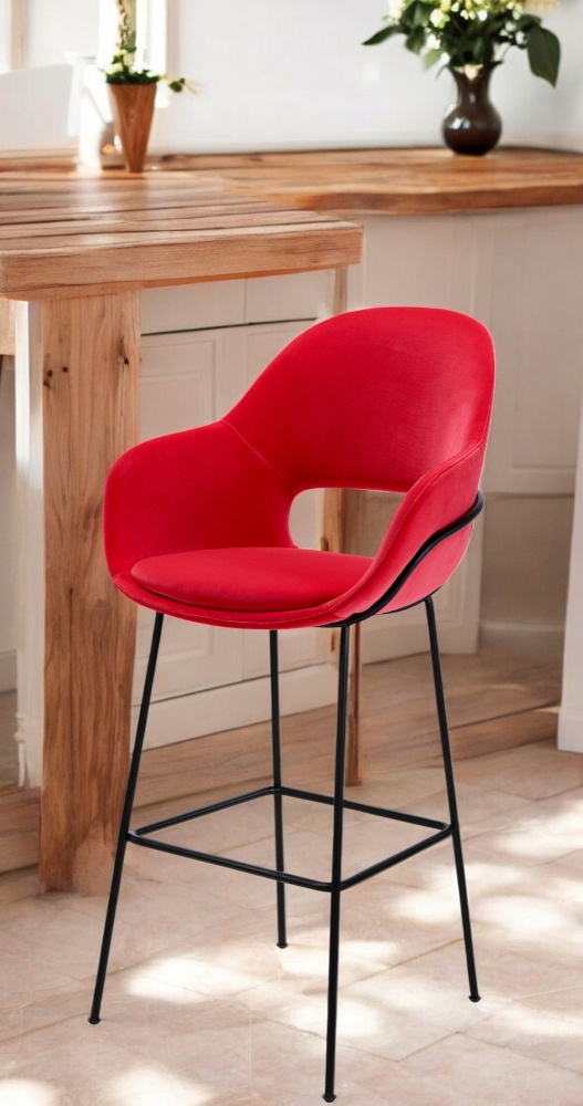 Theia Barstool Armchair High Barhocker Freifrau Manufaktur
