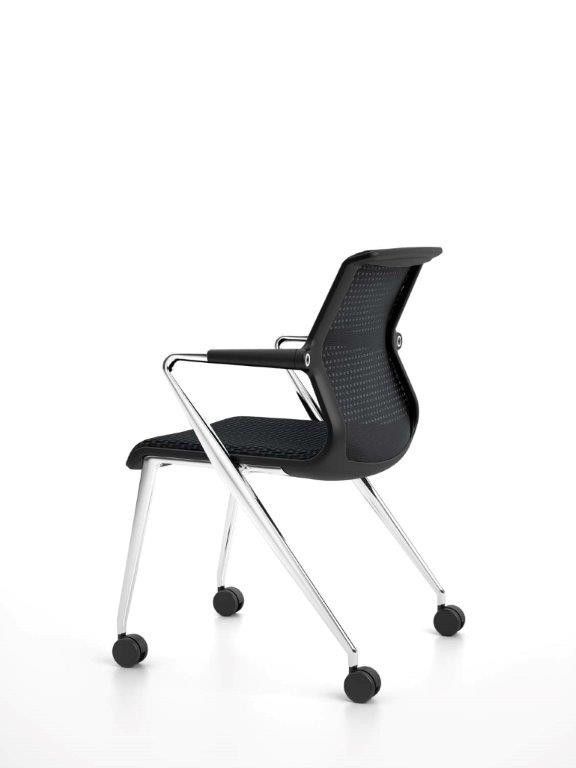 Unix Chair Vierbeinstuhl auf Rollen Vitra