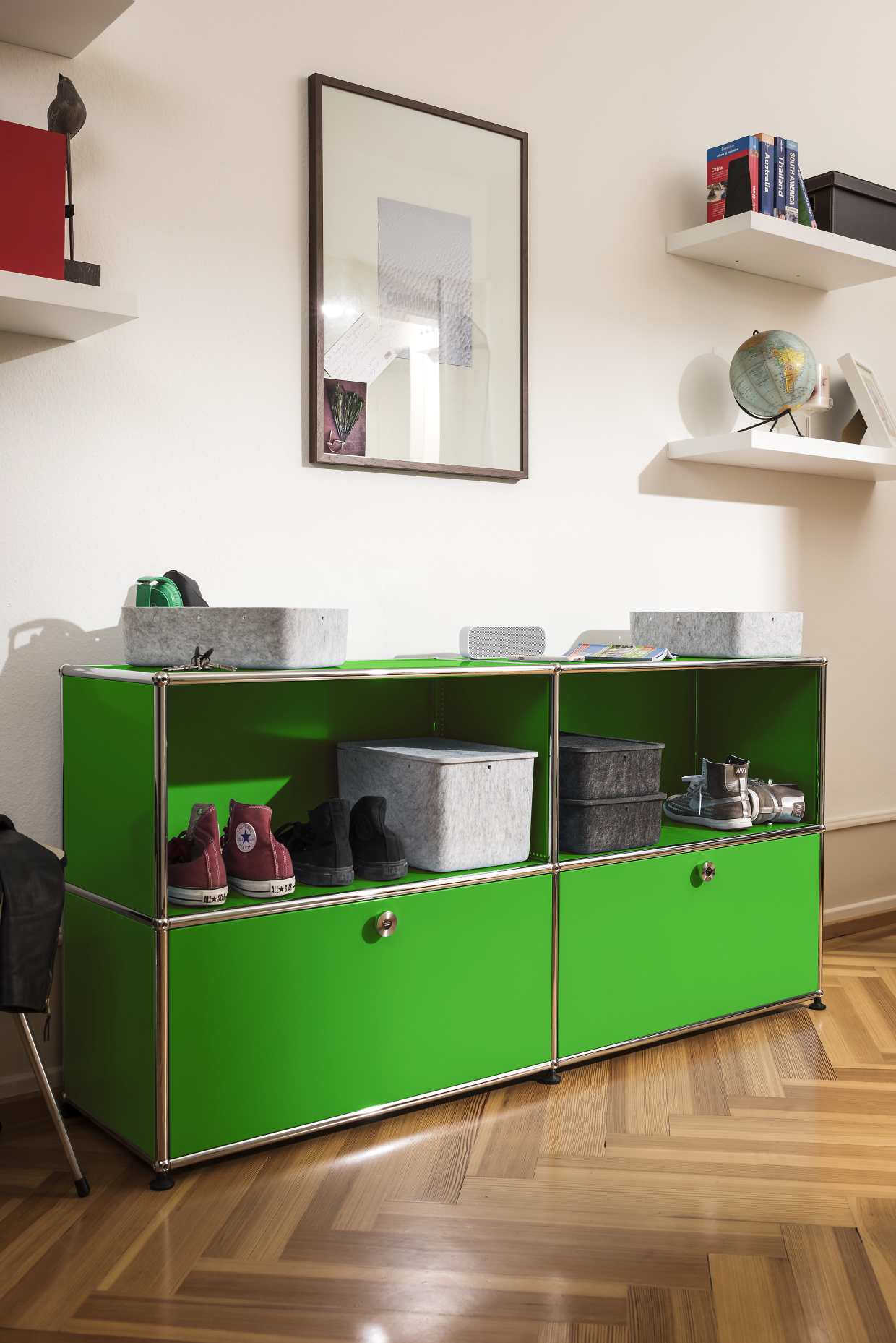 USM Haller Inos Box tief mit Tablett