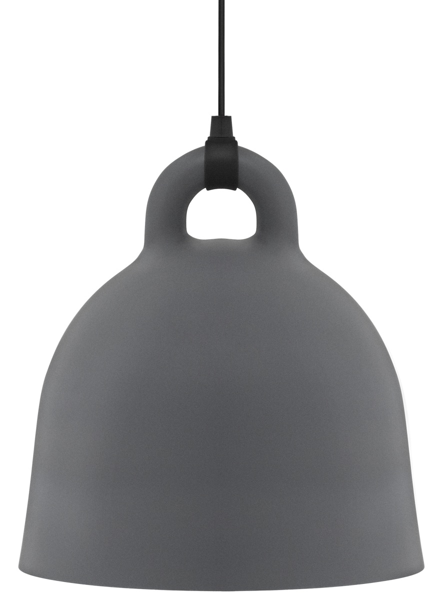 Bell Lamp Hängeleuchte Normann Copenhagen Grau Ø 55 cm