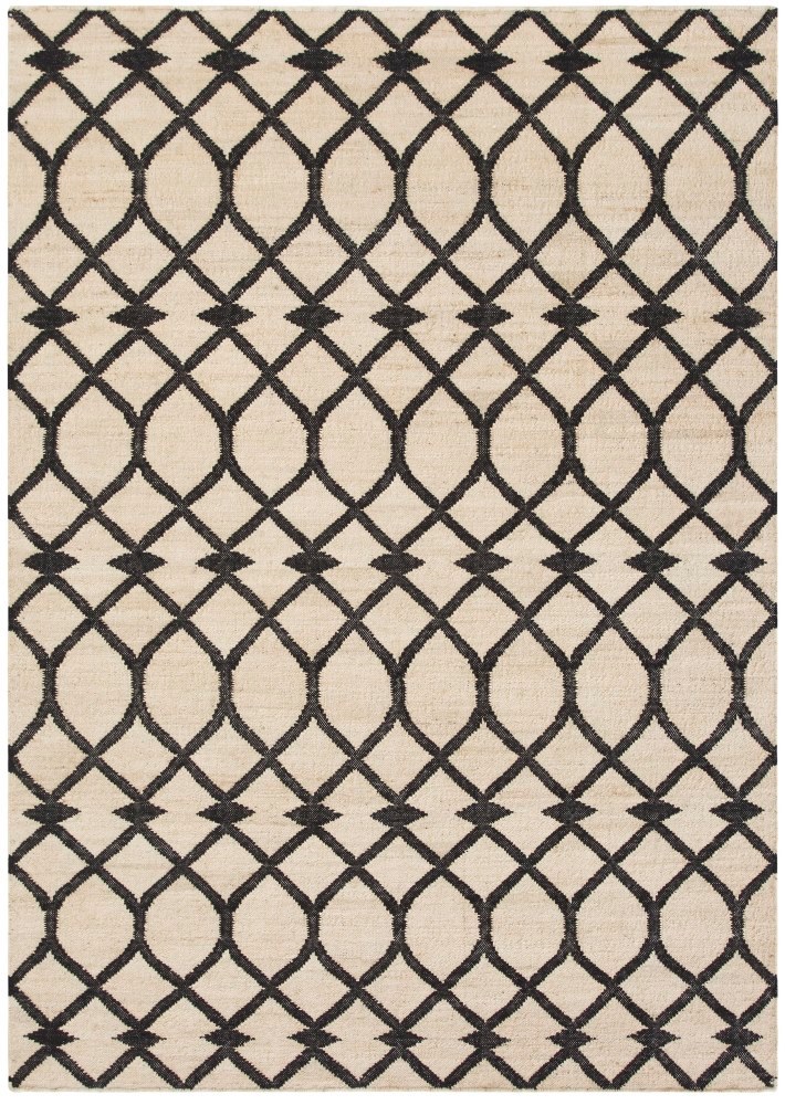 Kilim Rodas Teppich 200x300 GAN-schwarz