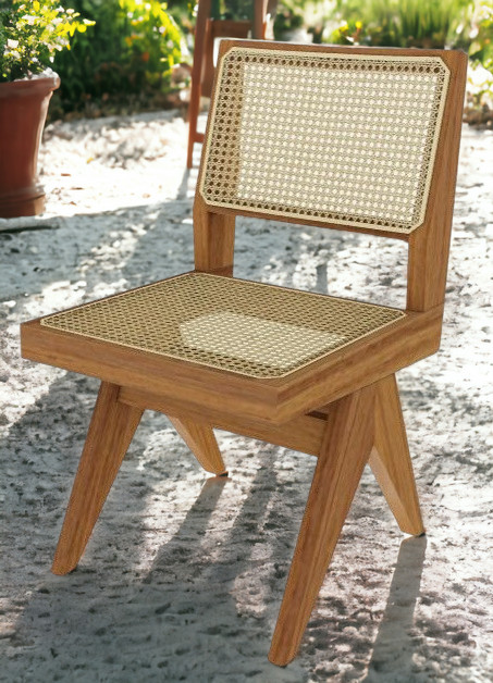 Capitol Complex Chair Stuhl TEAK NATUR Cassina EINZELSTÜCK (4x Stück vorhanden)