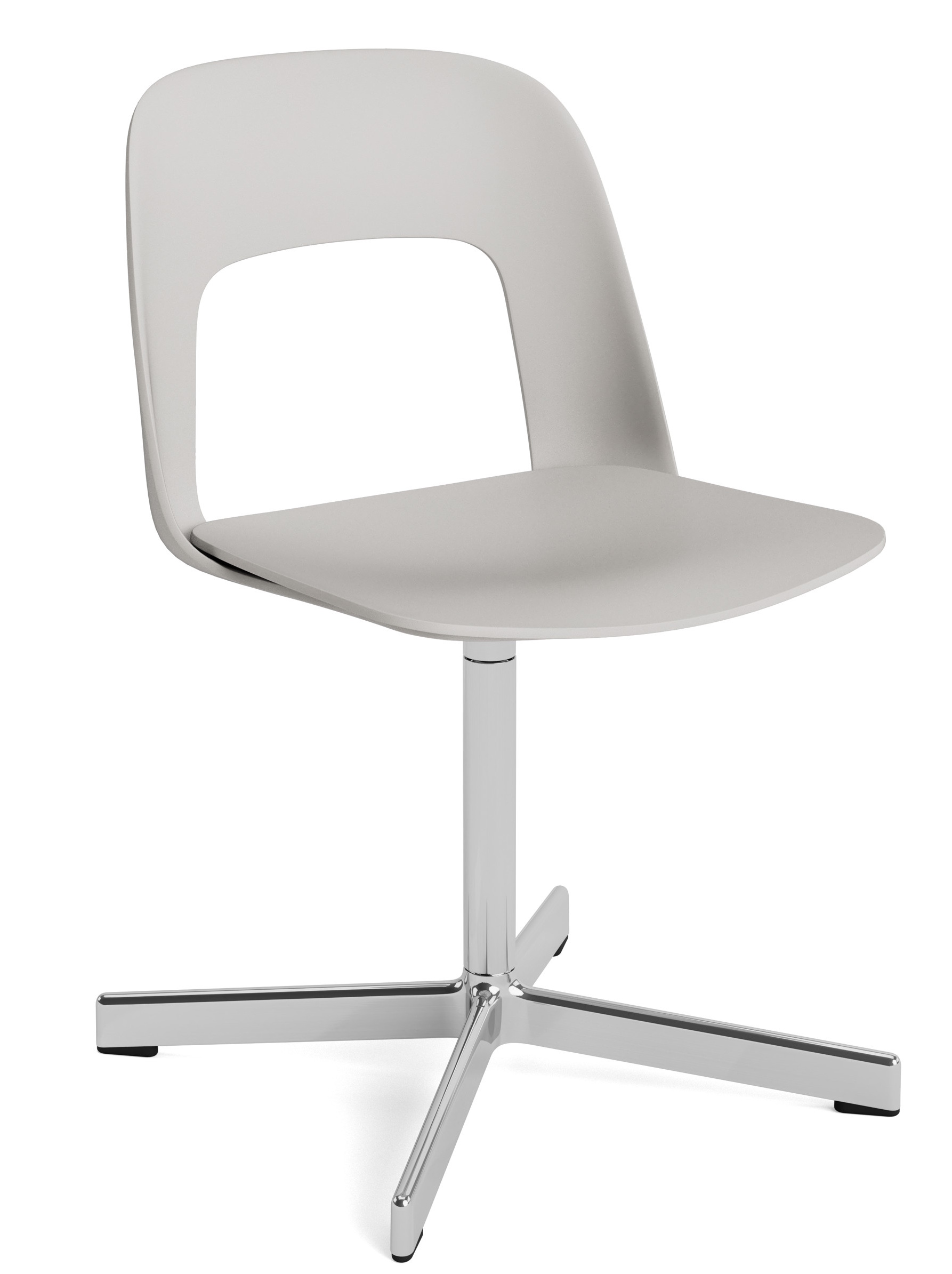 Layout Side Chair 131 4-Stern Drehfuß Stuhl Hay