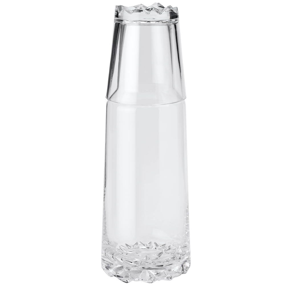 Glacier Karaffe 1 Liter mit 0,25 Glas Stelton EINZELSTÜCK