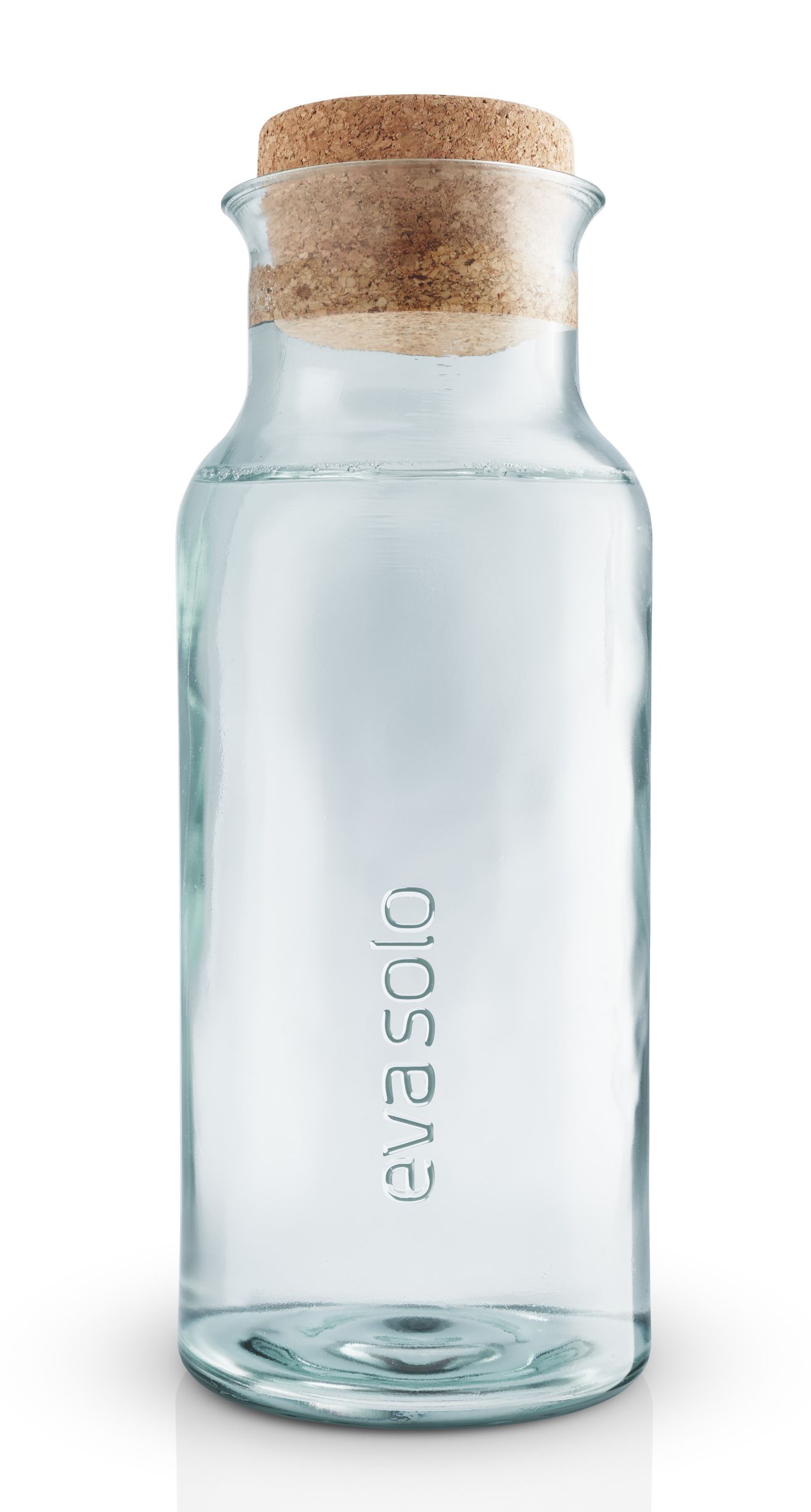 Recycelte Glaskaraffe mit Kork 1l Eva Solo EINZELSTÜCK