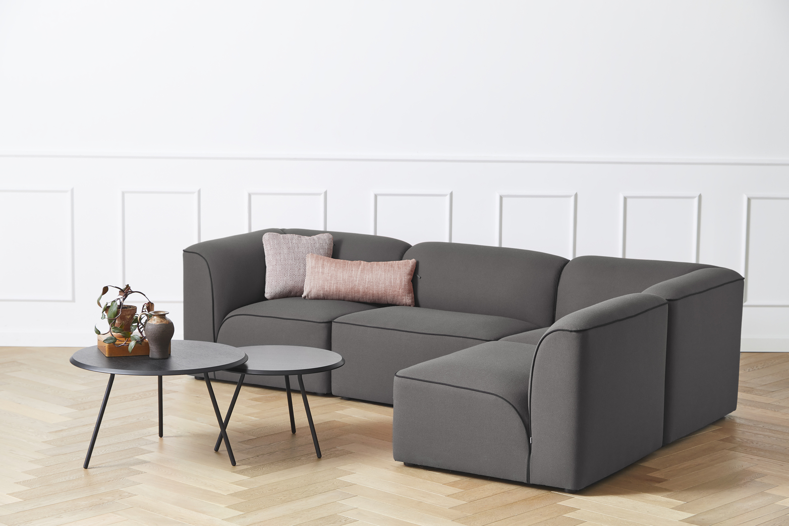 Flora 2,5-Sitzer Modul-Sofa Woud