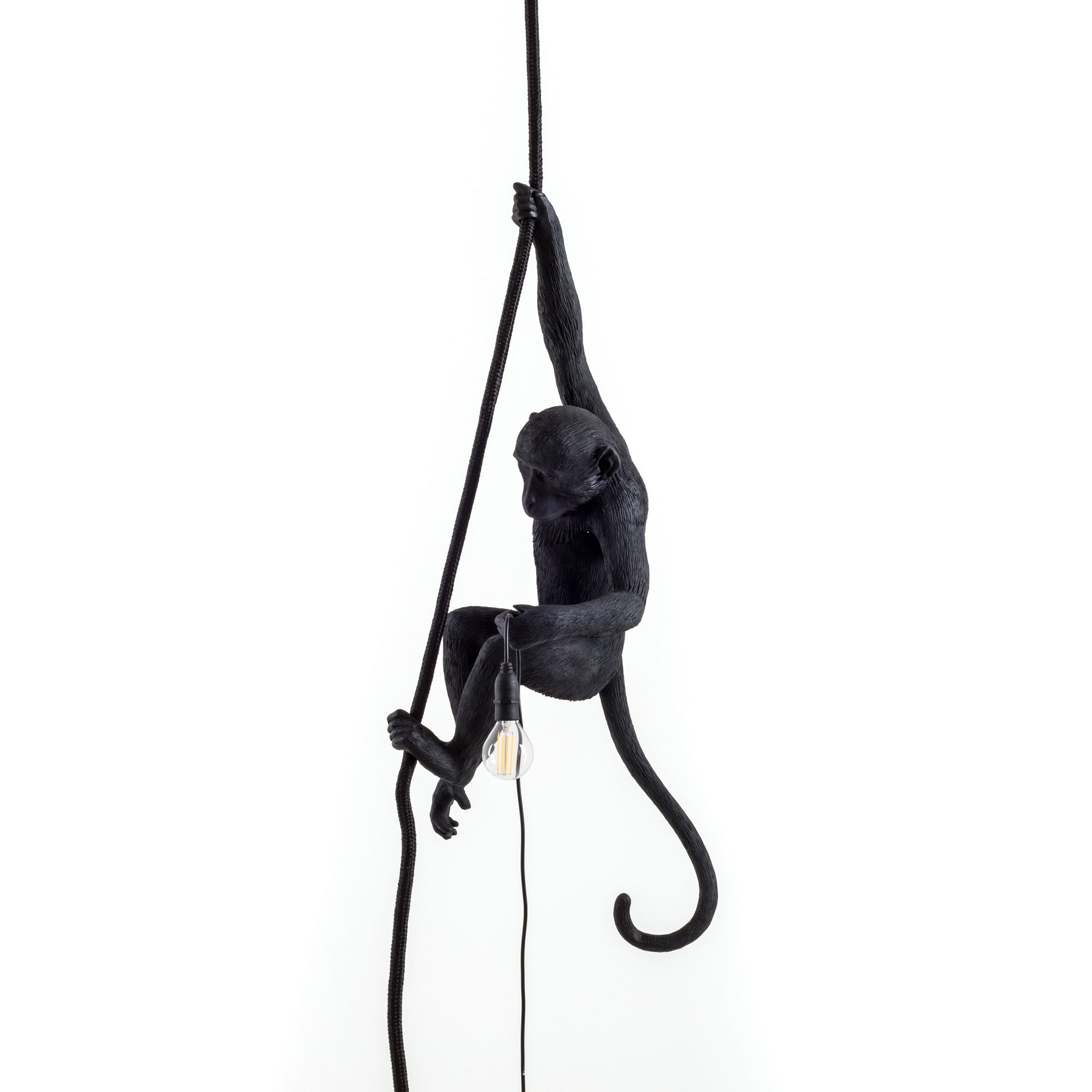 Monkey Lamp Black Pendelleuchte Seletti EINZELSTÜCK