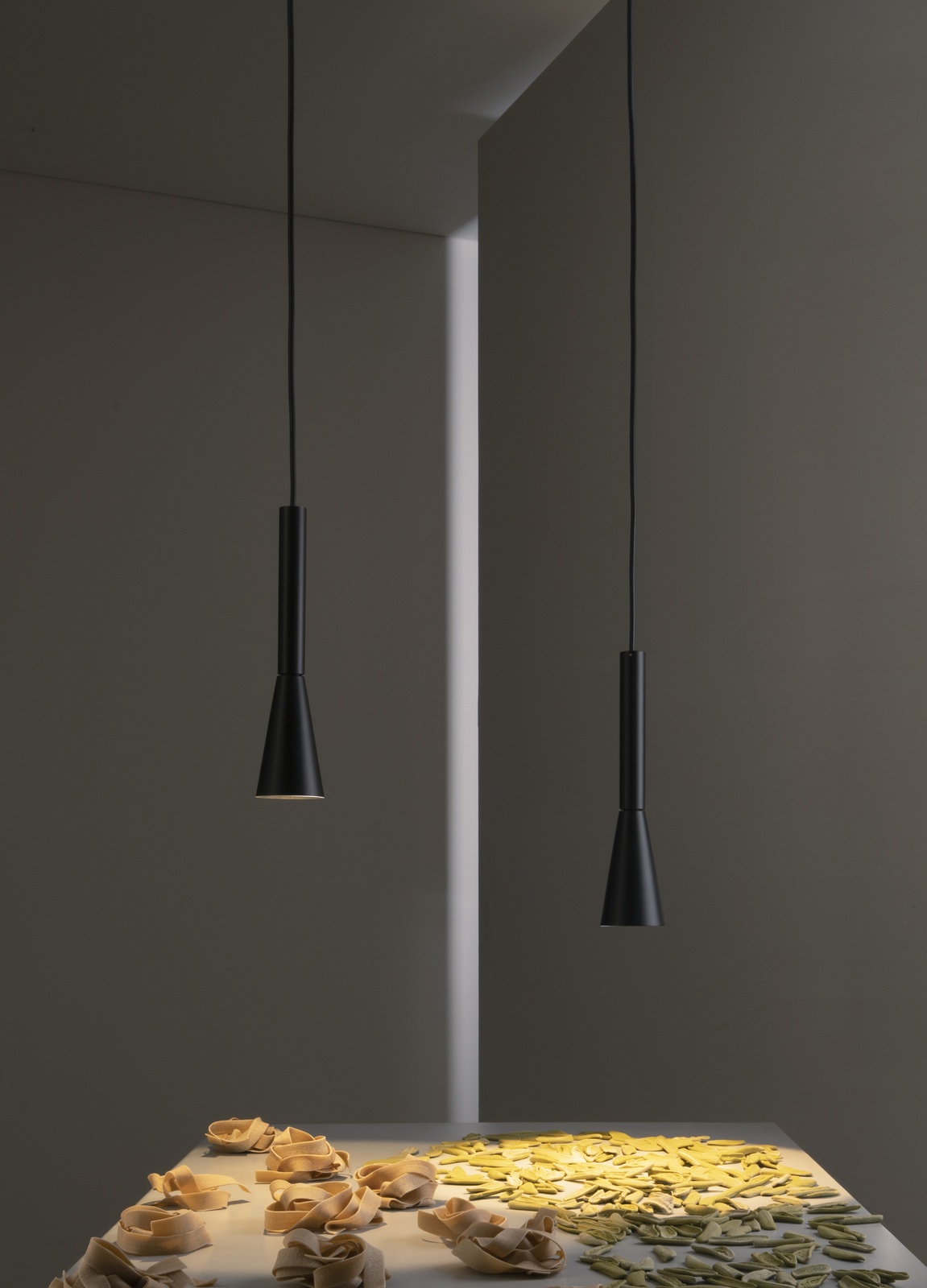 Colibrì Pendelleuchte schwarz Martinelli Luce