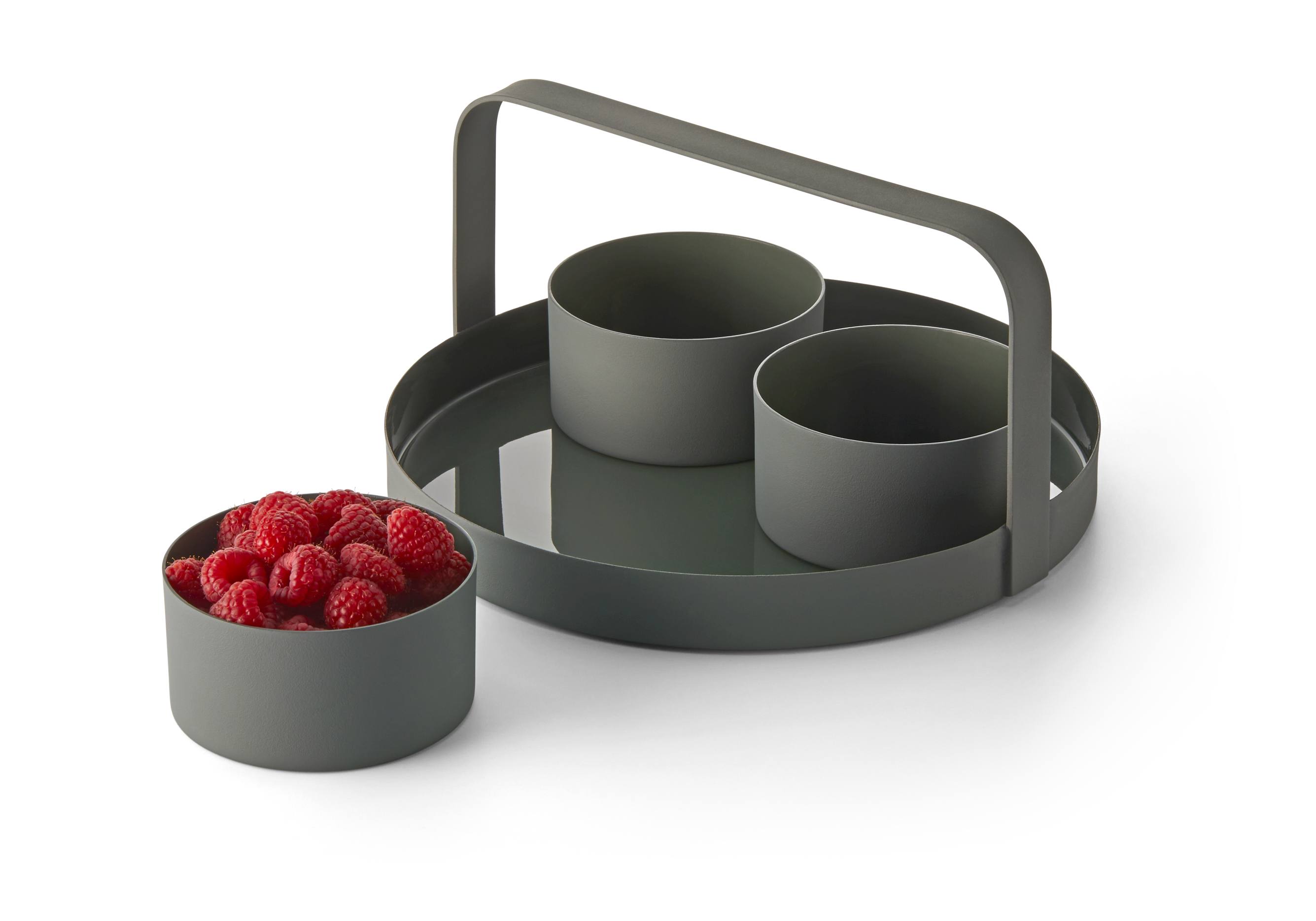 Clara Snack-Tablett mit 3 Schälchen Philippi