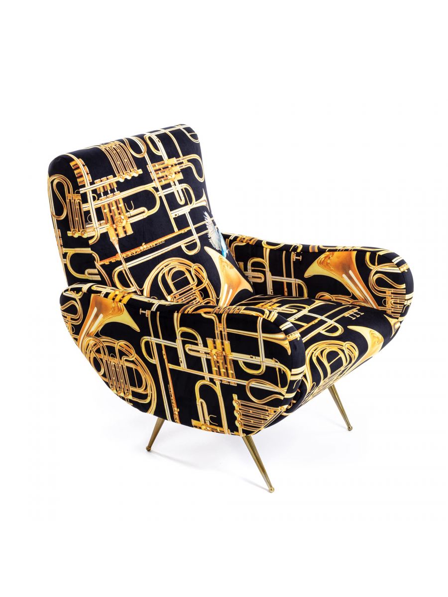 Toiletpaper Sessel Trumpets Seletti