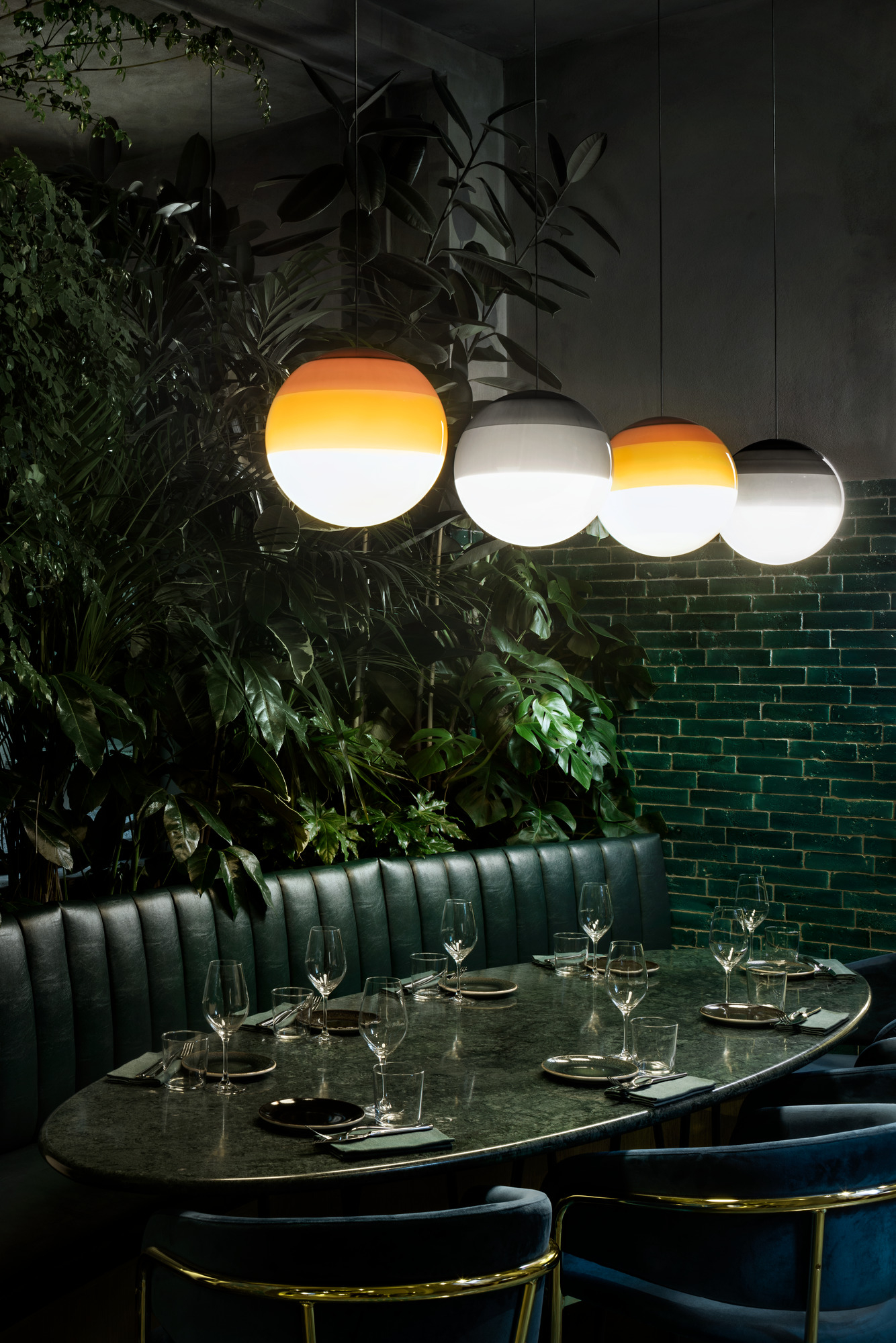 Dipping Light 30 LED Pendelleuchte Marset