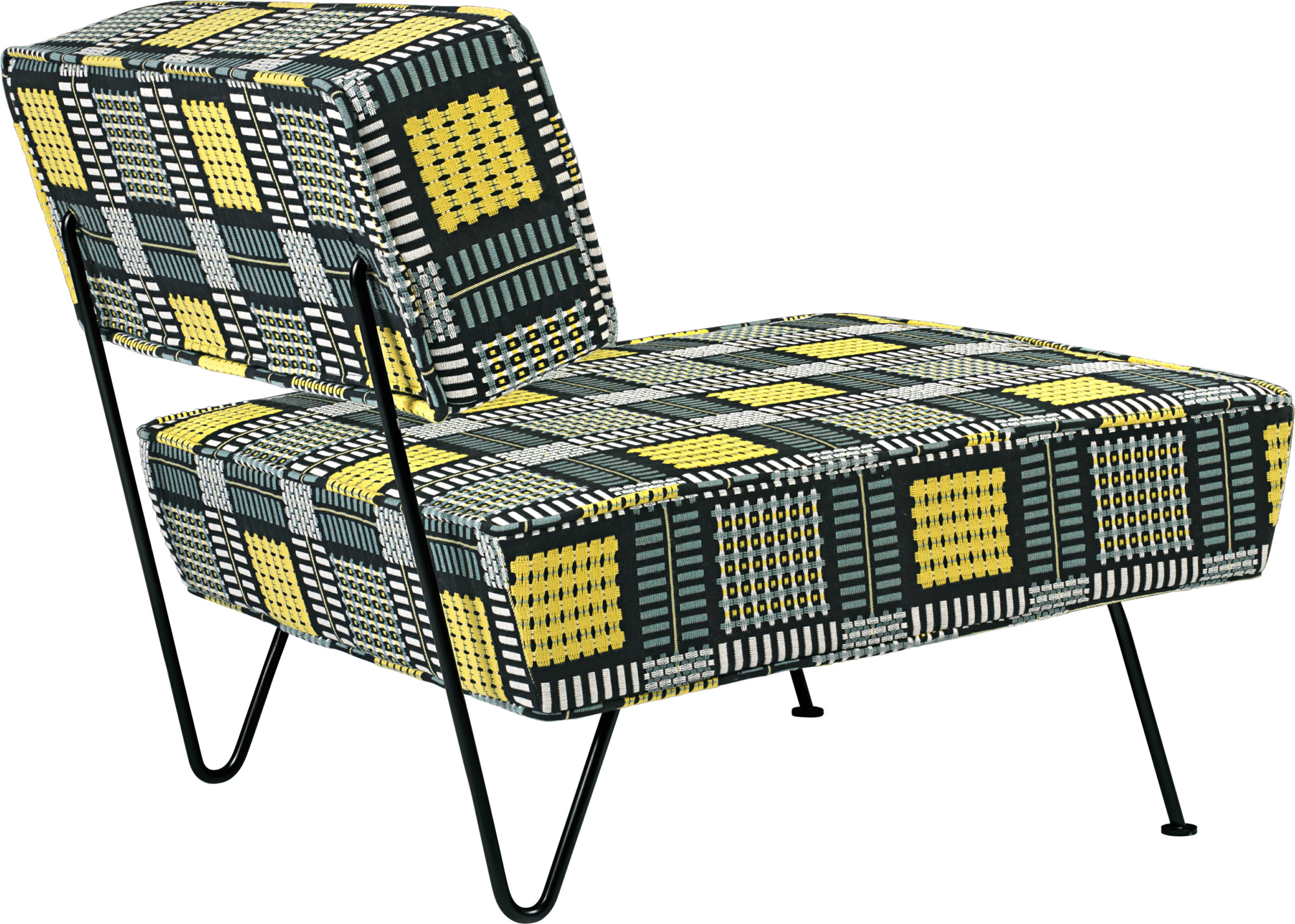 GT Lounge Chair Sessel Gemustert Gubi