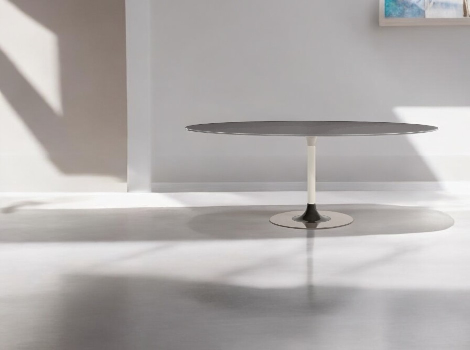Thierry XXL Tisch Oval weiß Kartell