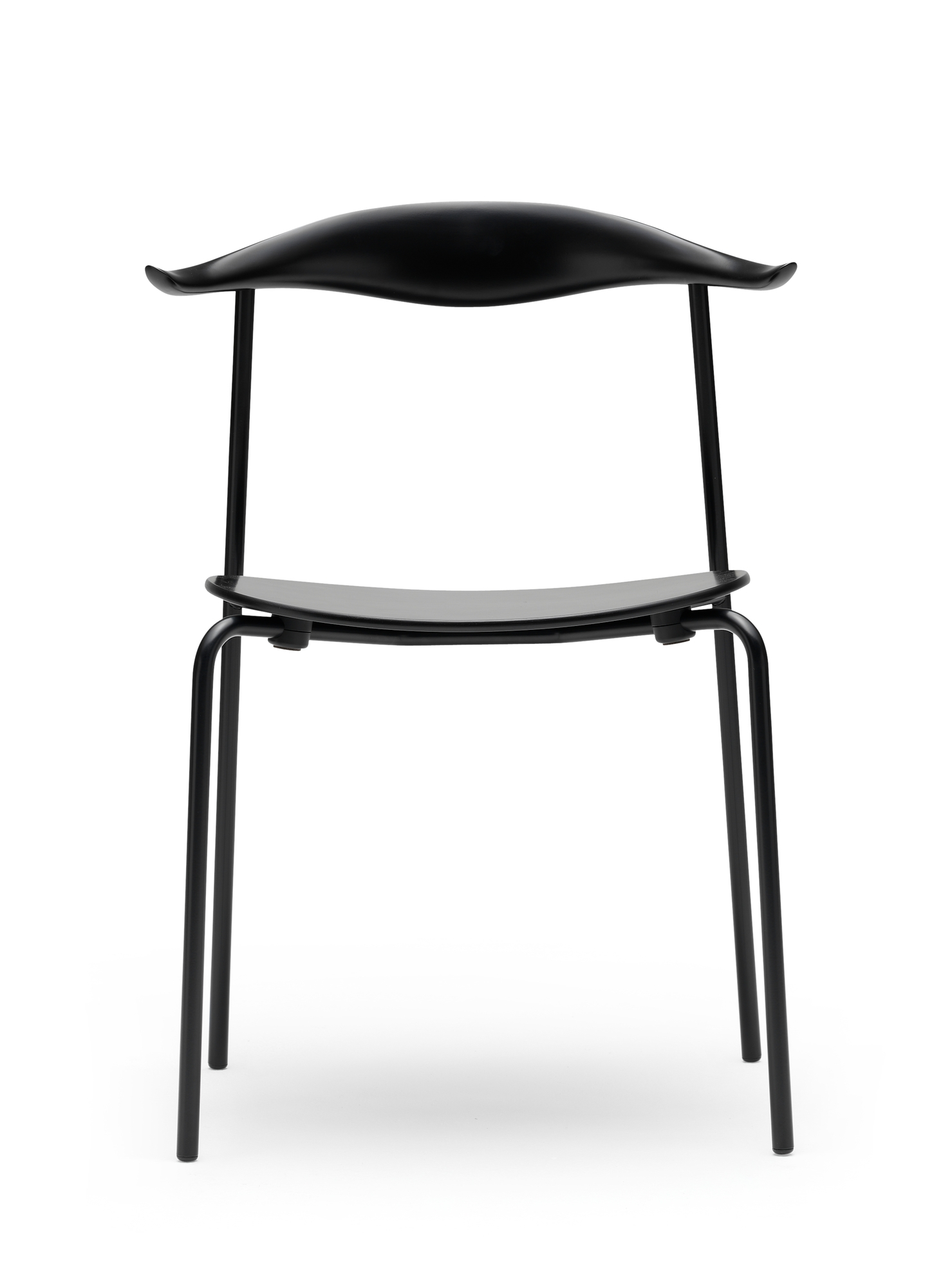 CH88T Stuhl Gestell Stahl schwarz Carl Hansen & Søn