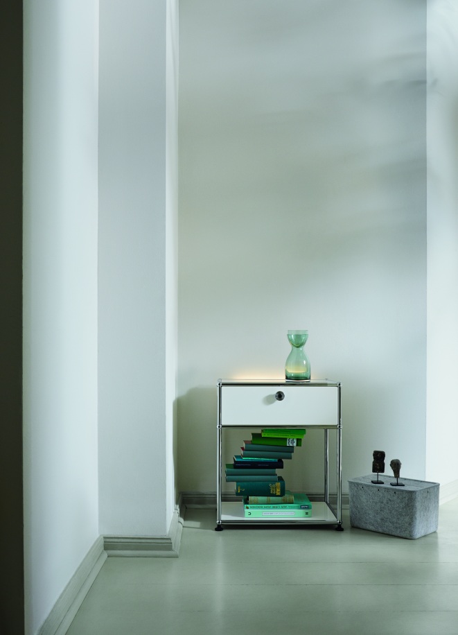 USM Haller Inos Box tief mit Tablett