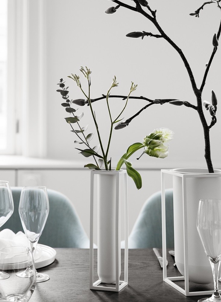 Kubus Vase Flora by Lassen Kubus Vase Flora by Lassen