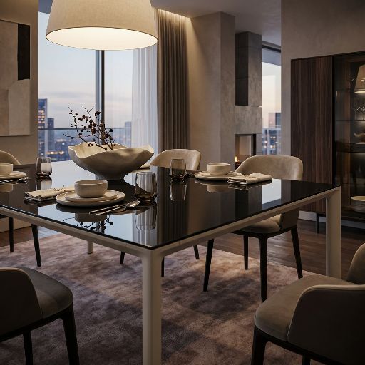 Maki Tisch Esstisch Kristalia