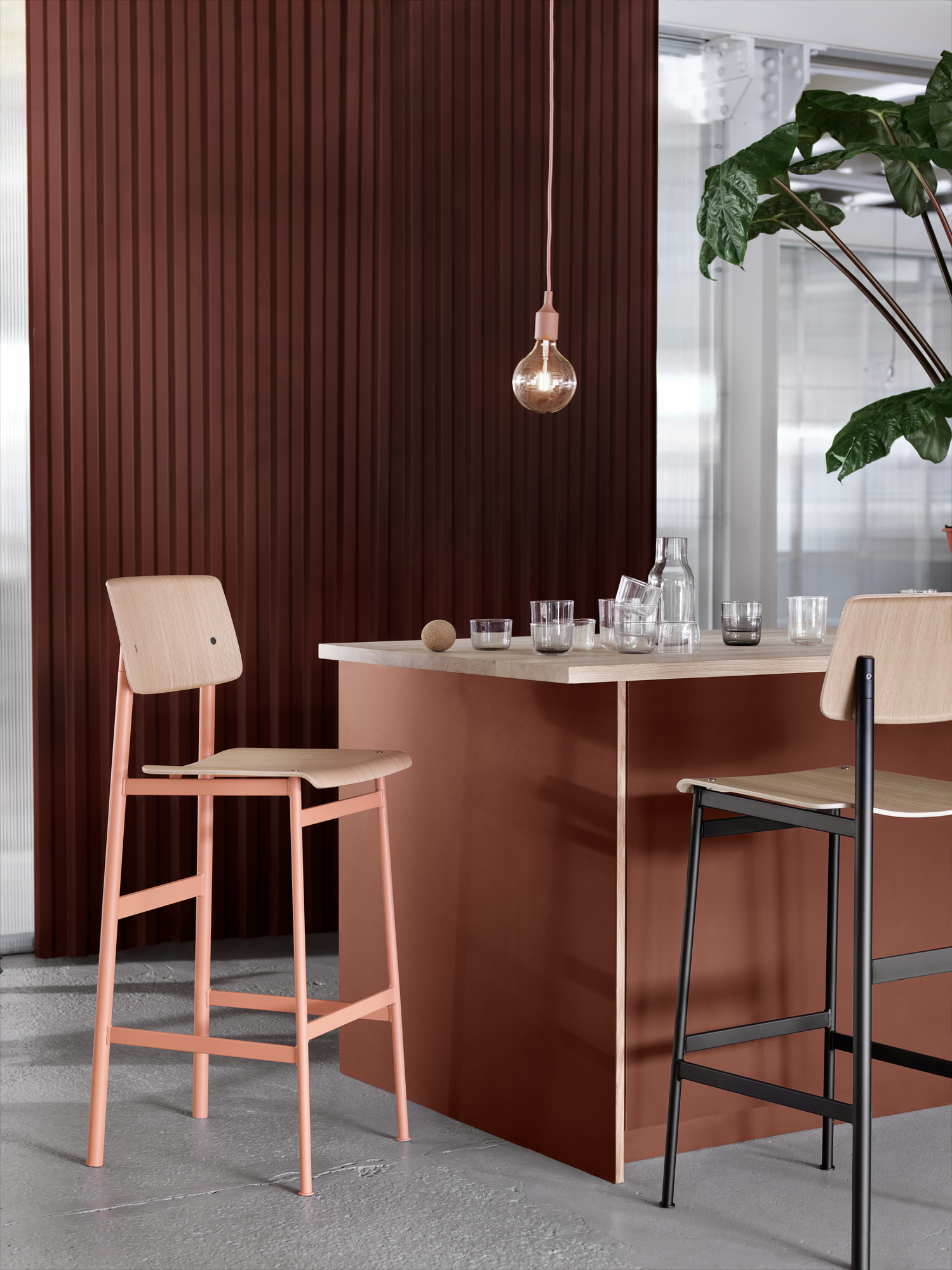 Loft Counter Stool Barhocker H 75 cm Muuto