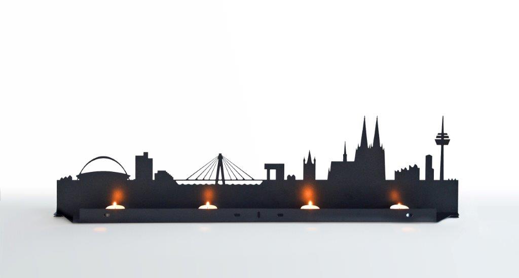Licht City Kerzenständer Radius