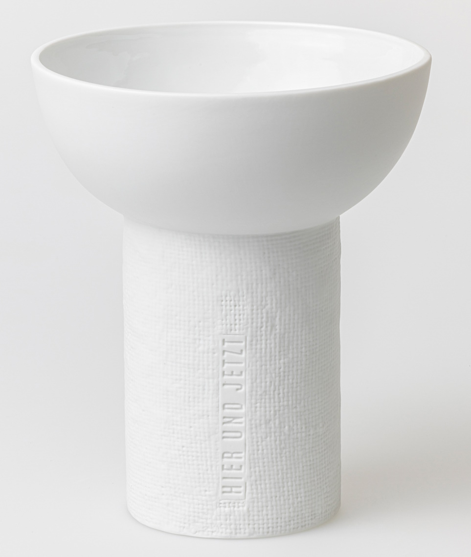 Formsprache Vase Hier und Jetzt Räder