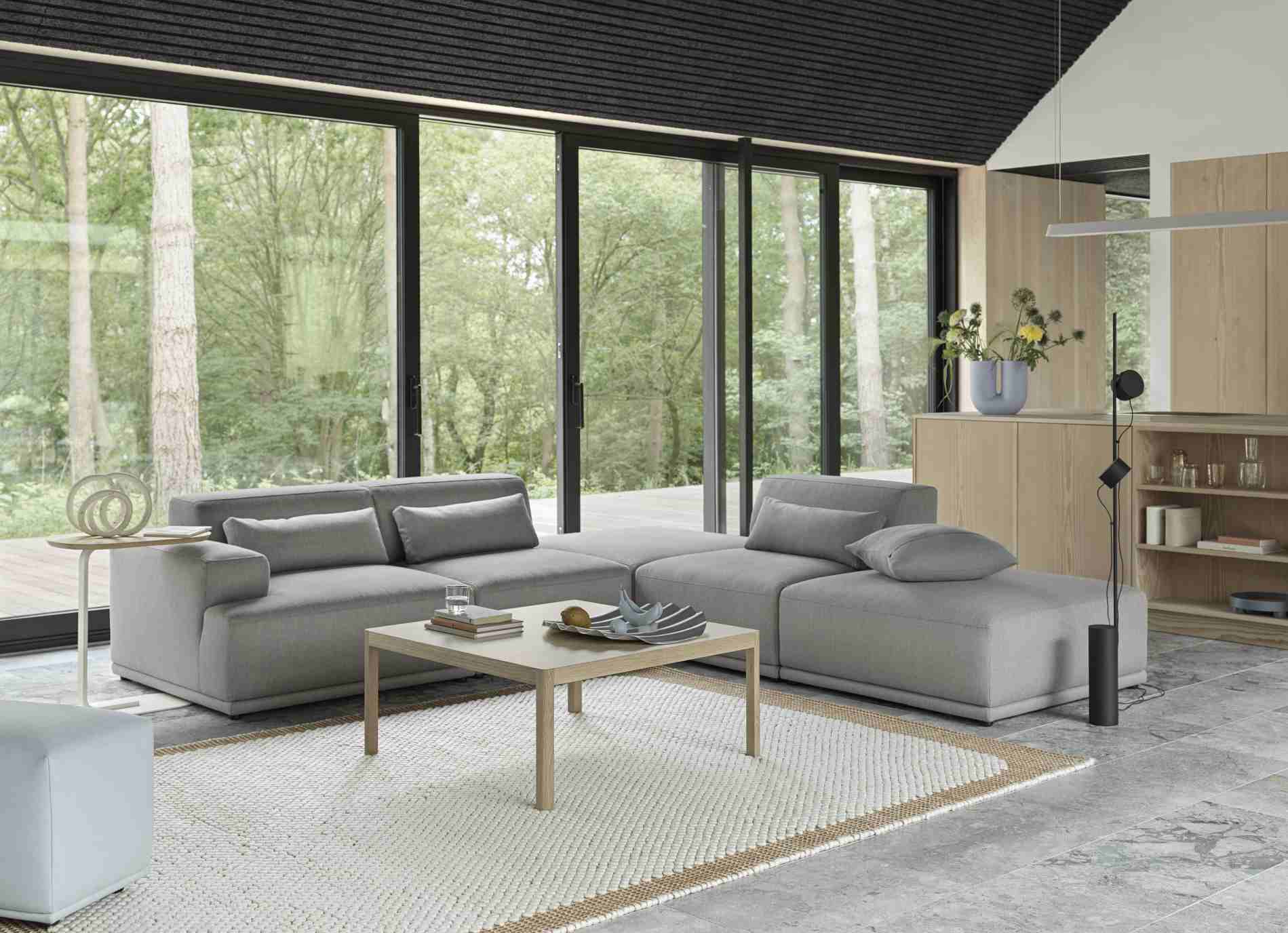 Connect Soft Modular Sofa 2-Sitzer Clay 12 Konfiguration 2 Muuto