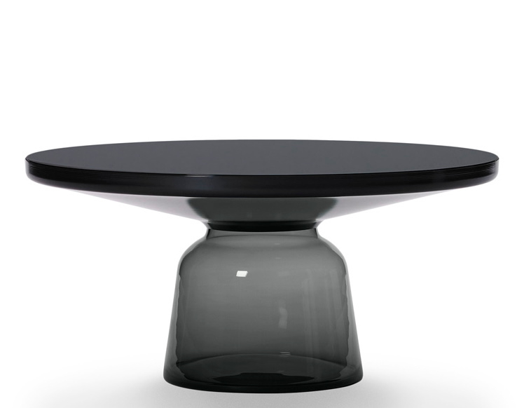 Bell Coffee Table Couchtisch Stahl ClassiCon Quartz-grau