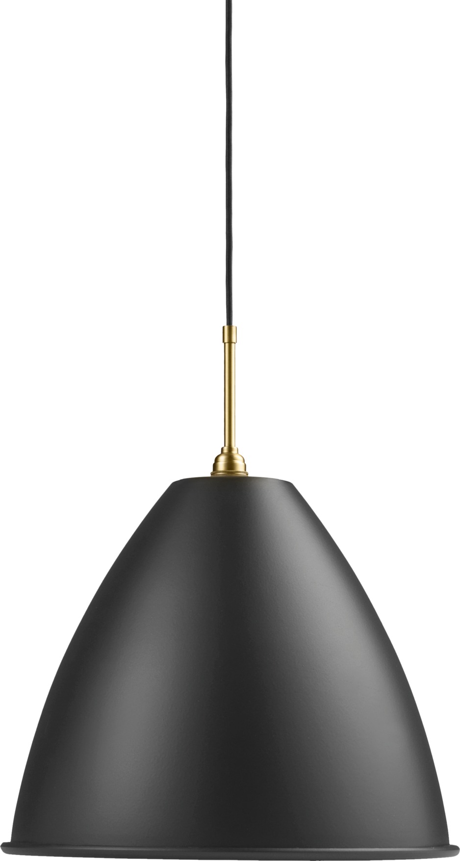 Bestlite BL 9 L Pendelleuchte Schwarz / Messing Gubi