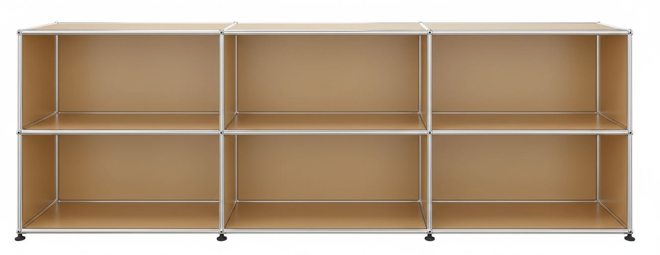 USM Haller Regal Offen breit Beige
