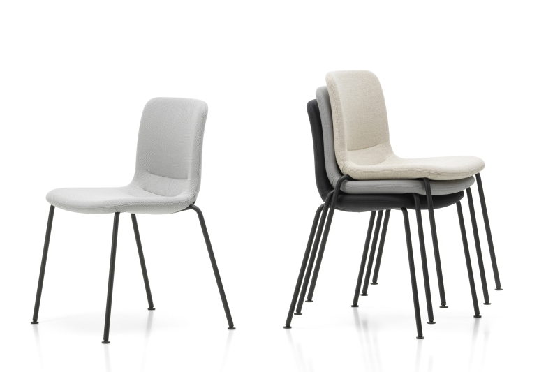 Hal Soft Tube Stackable Stuhl Vitra